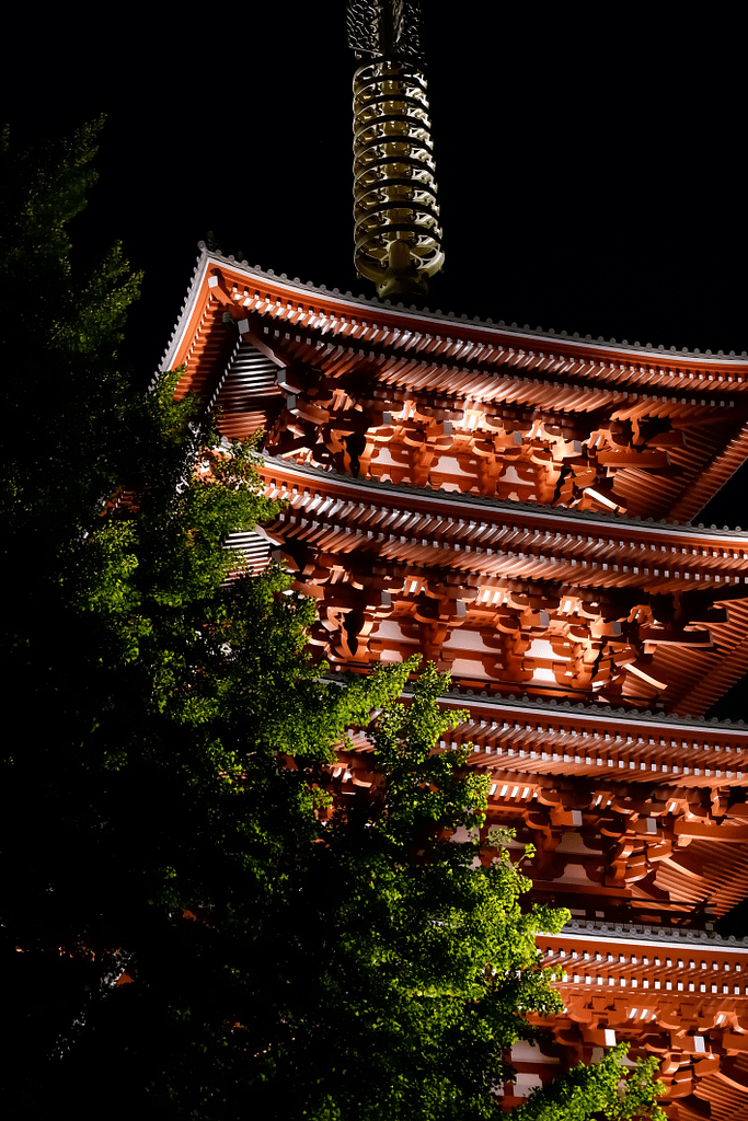 Asakusa Temple Tower | Japanice